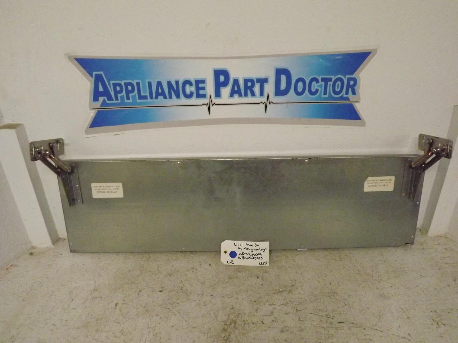 GE Refrigerator WR74X26079 WR02X25123 Grill Asm 36 GE Refrigerator WR74X26079 WR02X25123 Grill Asm 36